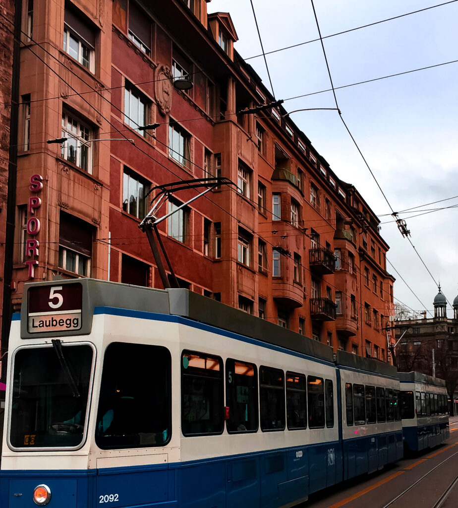 SUISSE 2021 ZURICH TRAM